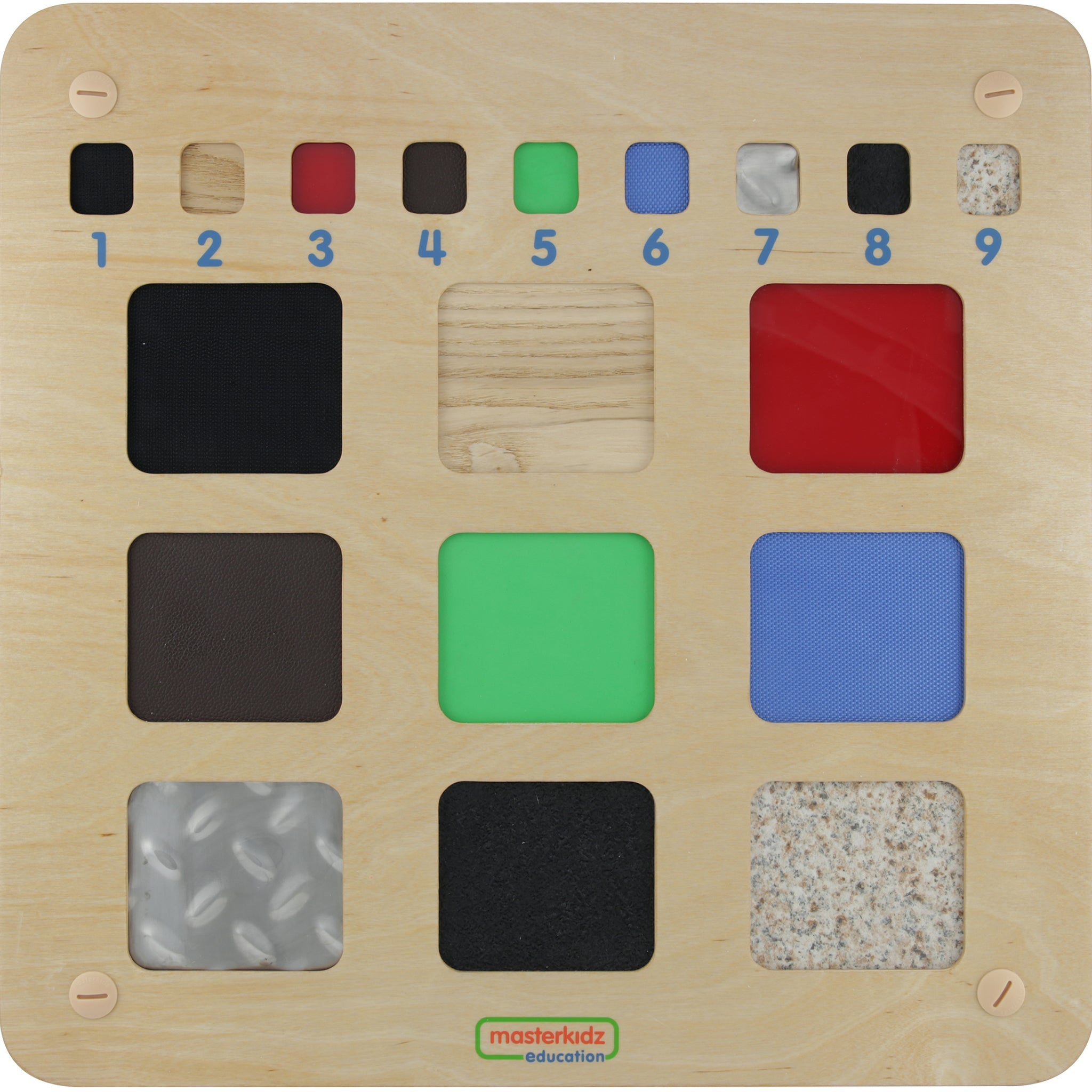 Masterkidz Wall Elements -Tactile Training Board (B)