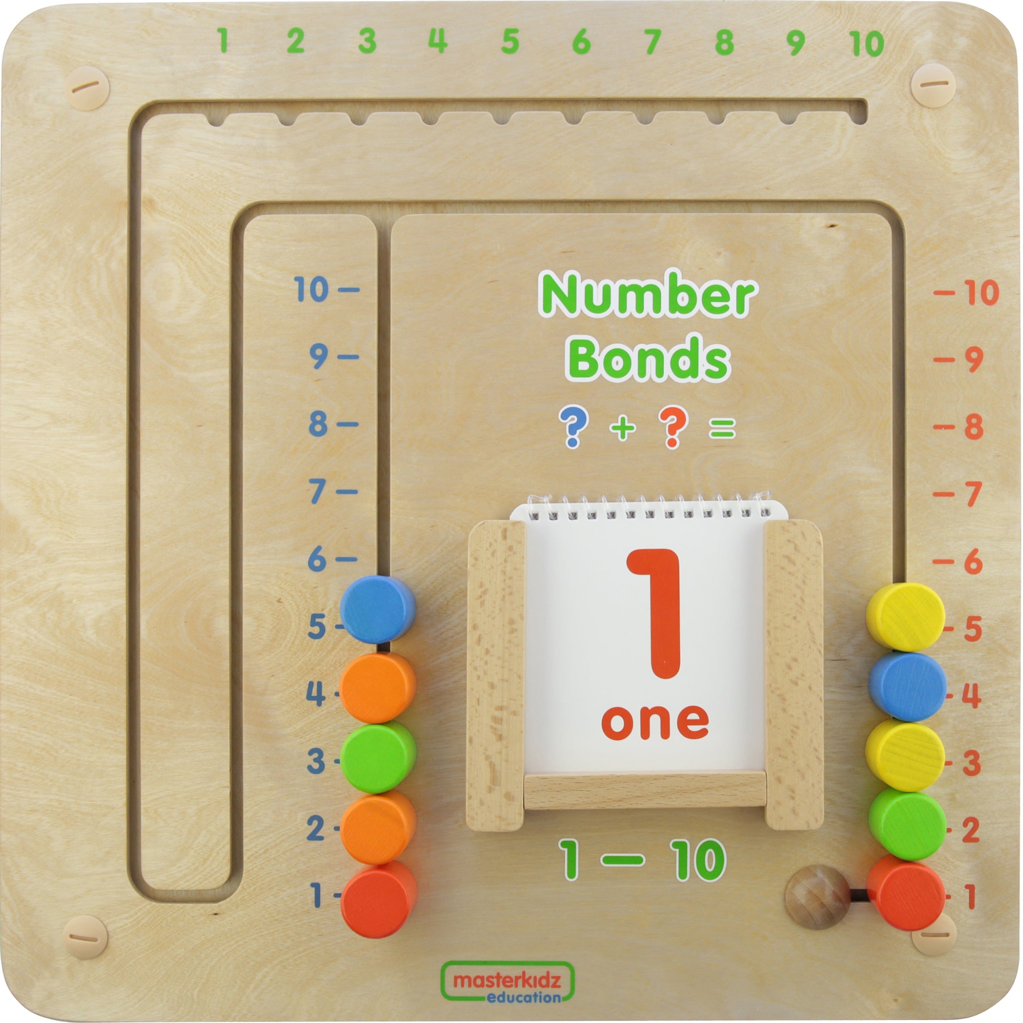 Masterkidz Wall Elements - Numbers Bond 1-10 Game Board