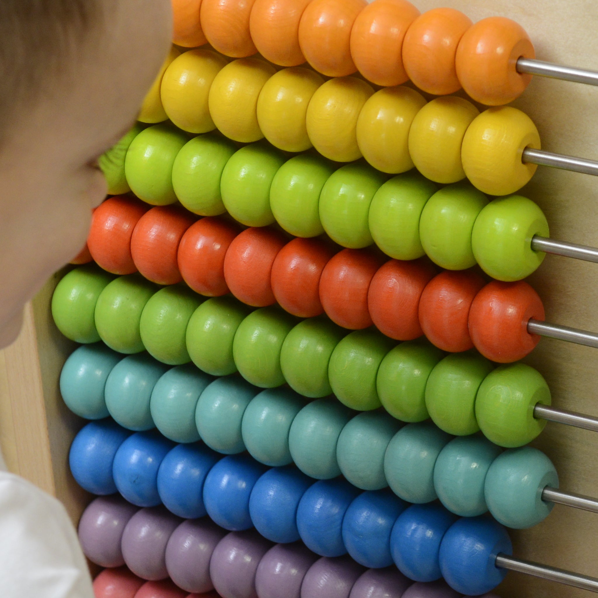 Masterkidz Wall Elements - 1-100 Counting Beads Giant Abacus