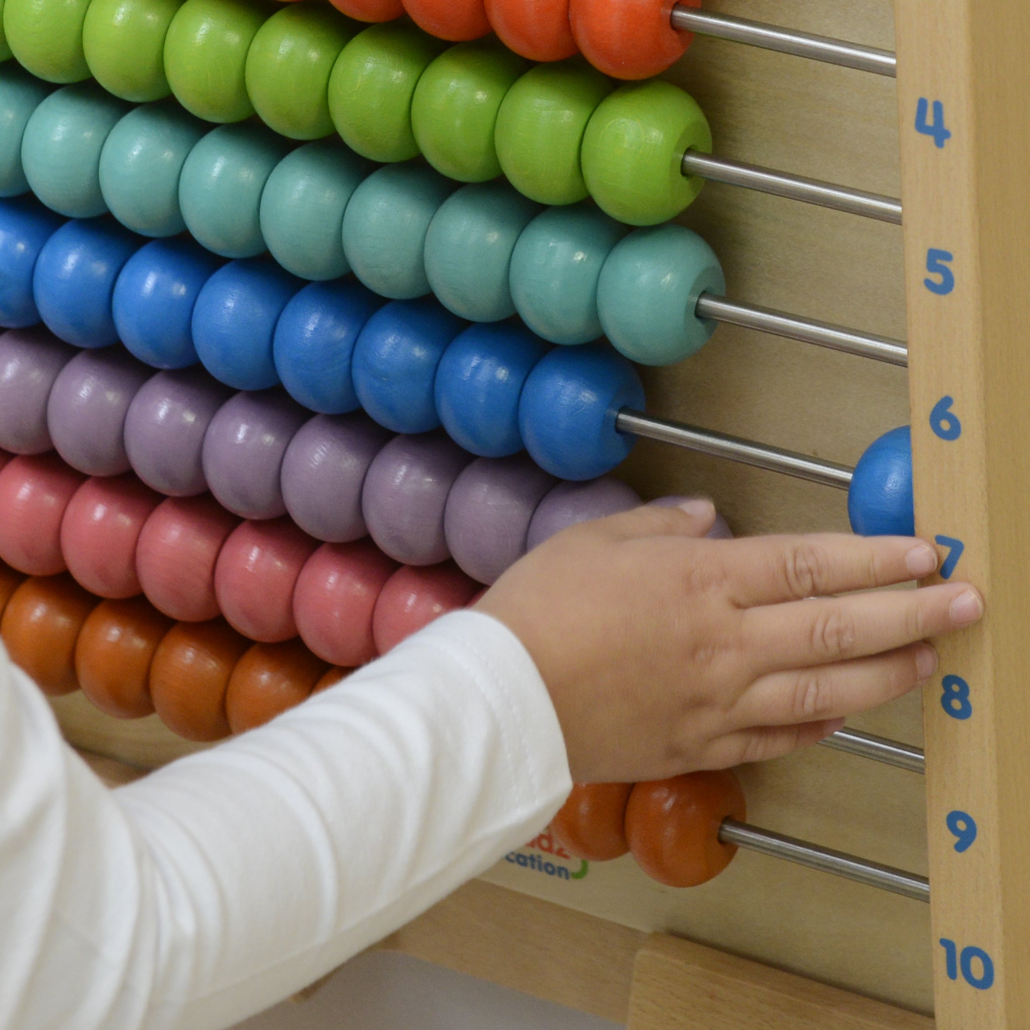 Masterkidz Wall Elements - 1-100 Counting Beads Giant Abacus