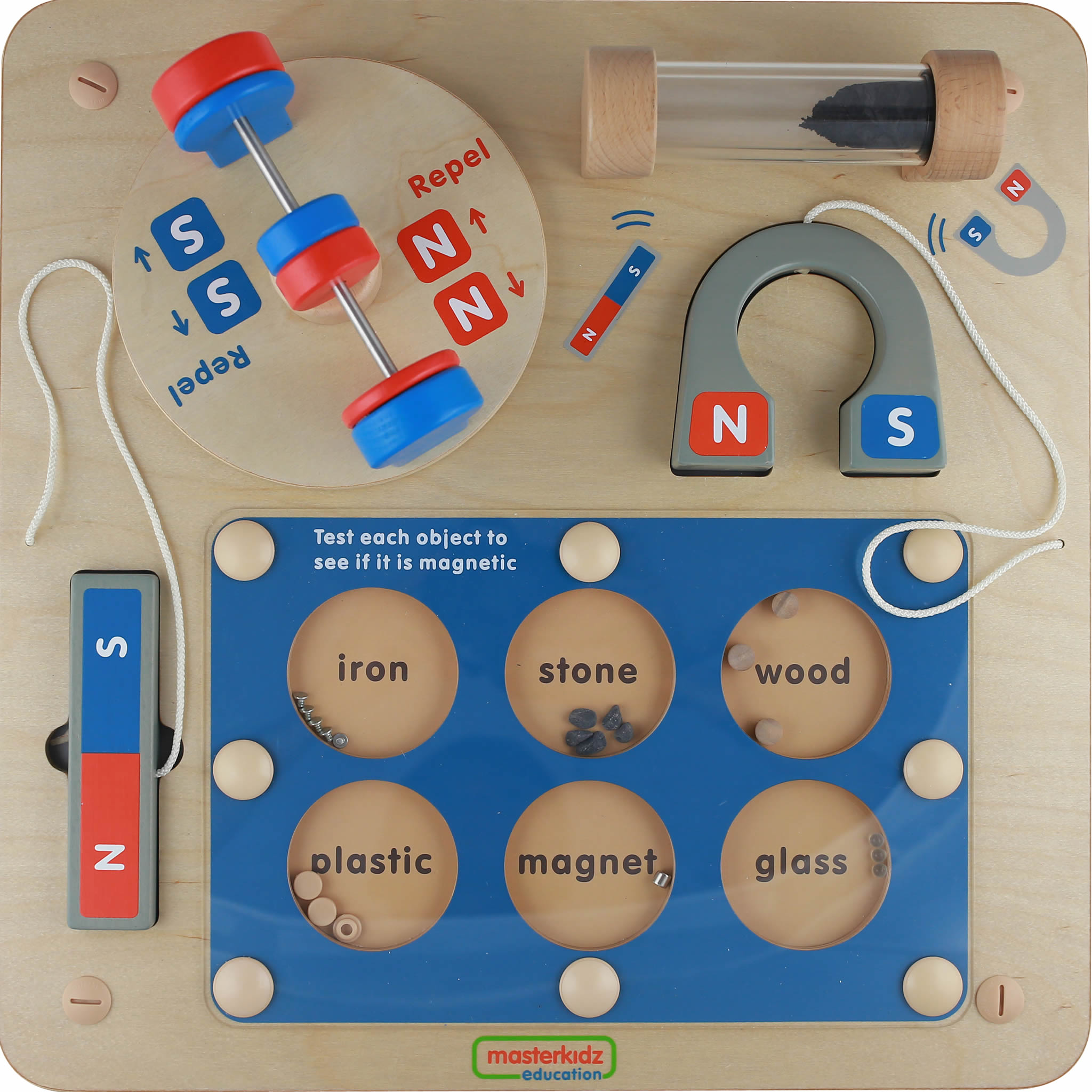 Masterkidz Magnetic Discovery Learning Board