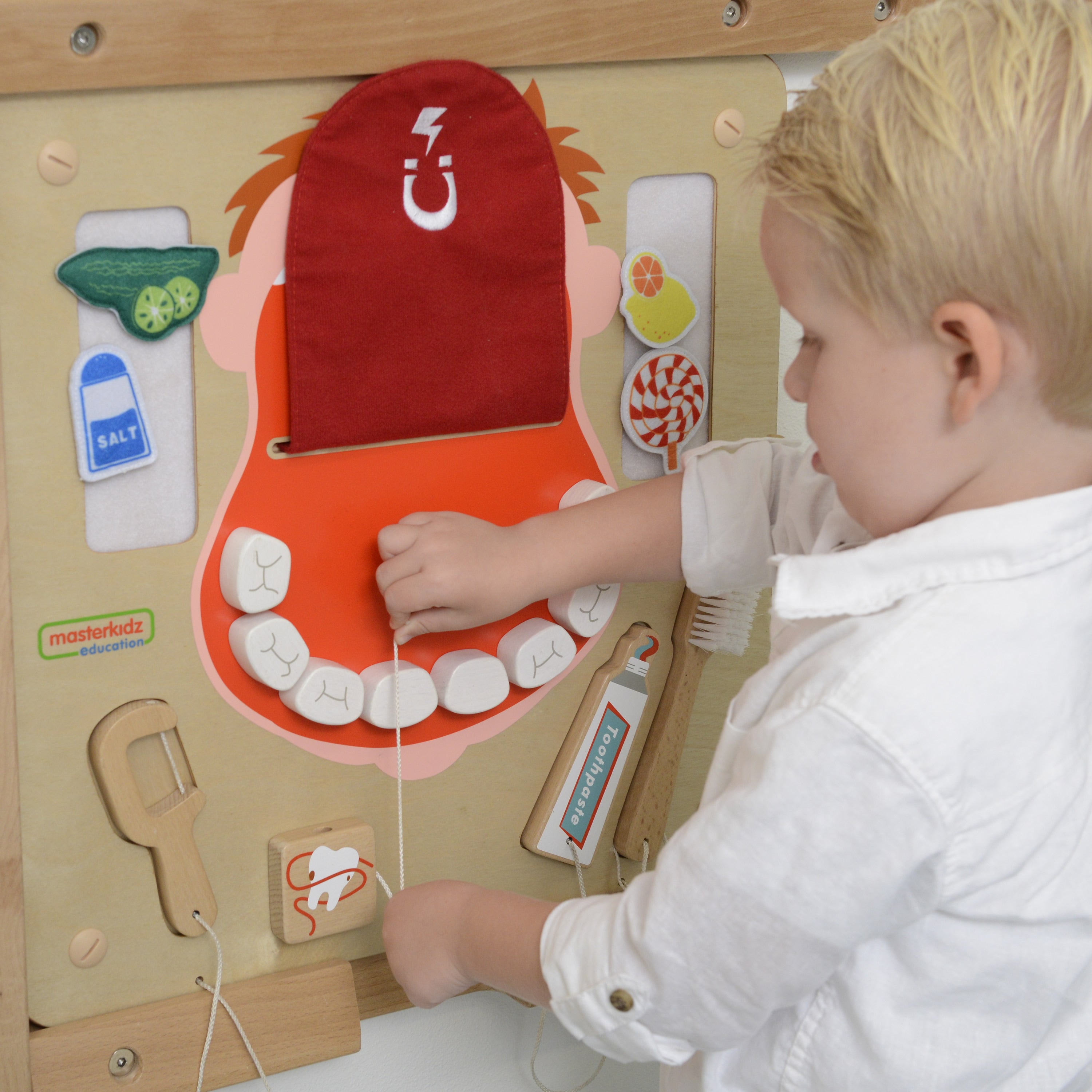 Masterkidz Wall Elements - Oral Care Learning Board