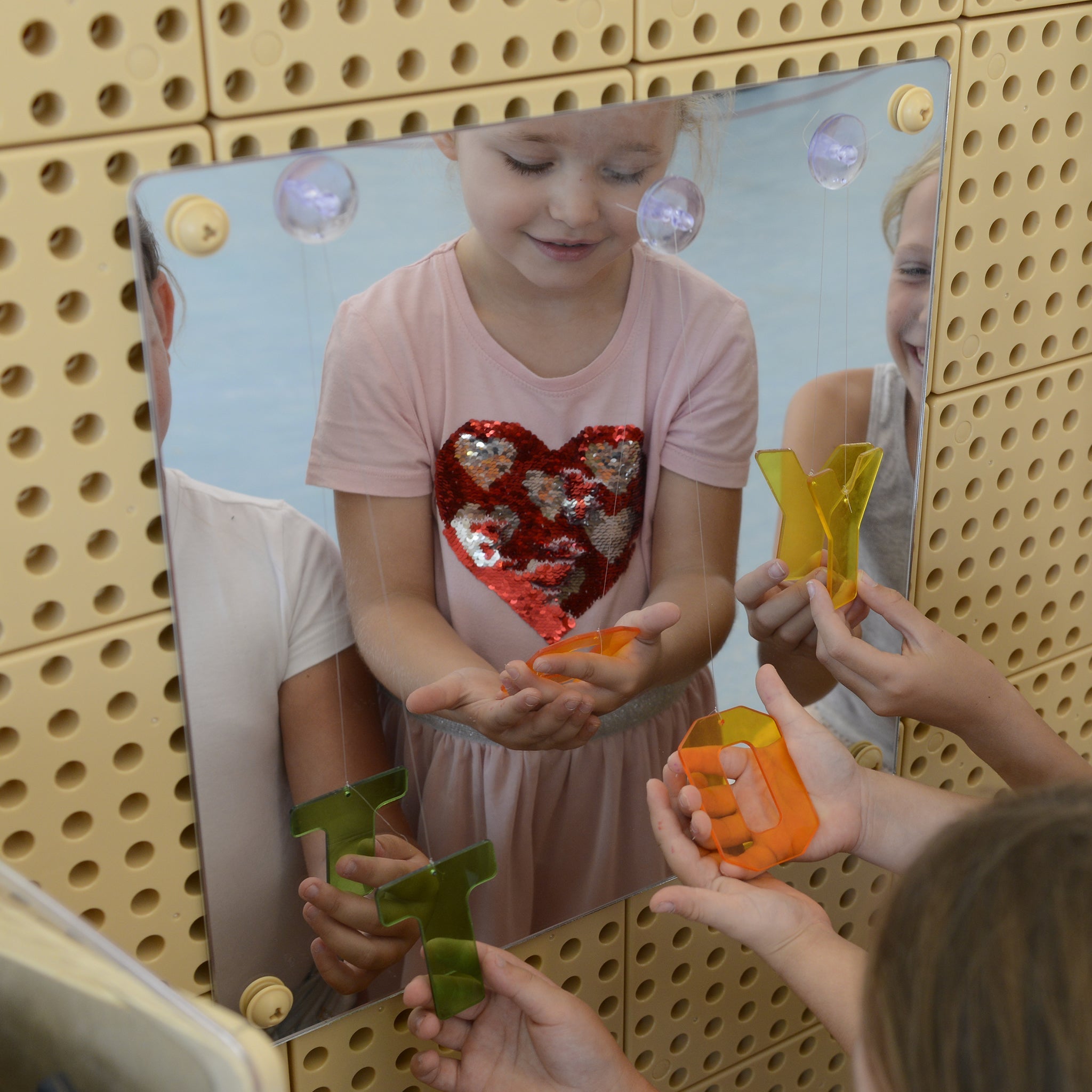 Masterkidz 548H x 548L Double Sided Dry Wipe and Mirror Panel