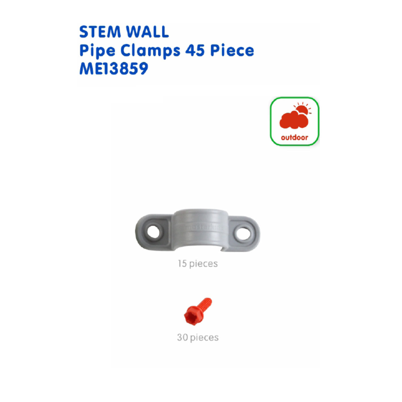 Masterkidz STEM WALL Pipe Builders' Kit STEM
