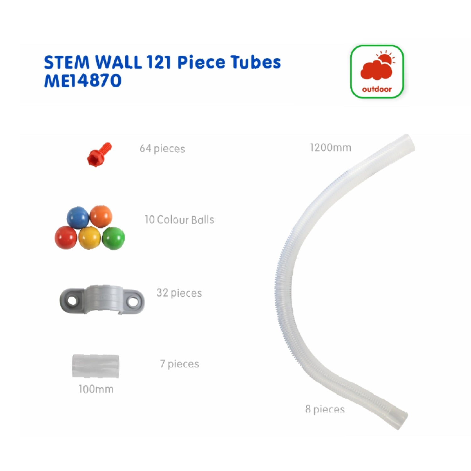 Masterkidz STEM WALL Pipe Builders' Kit STEM