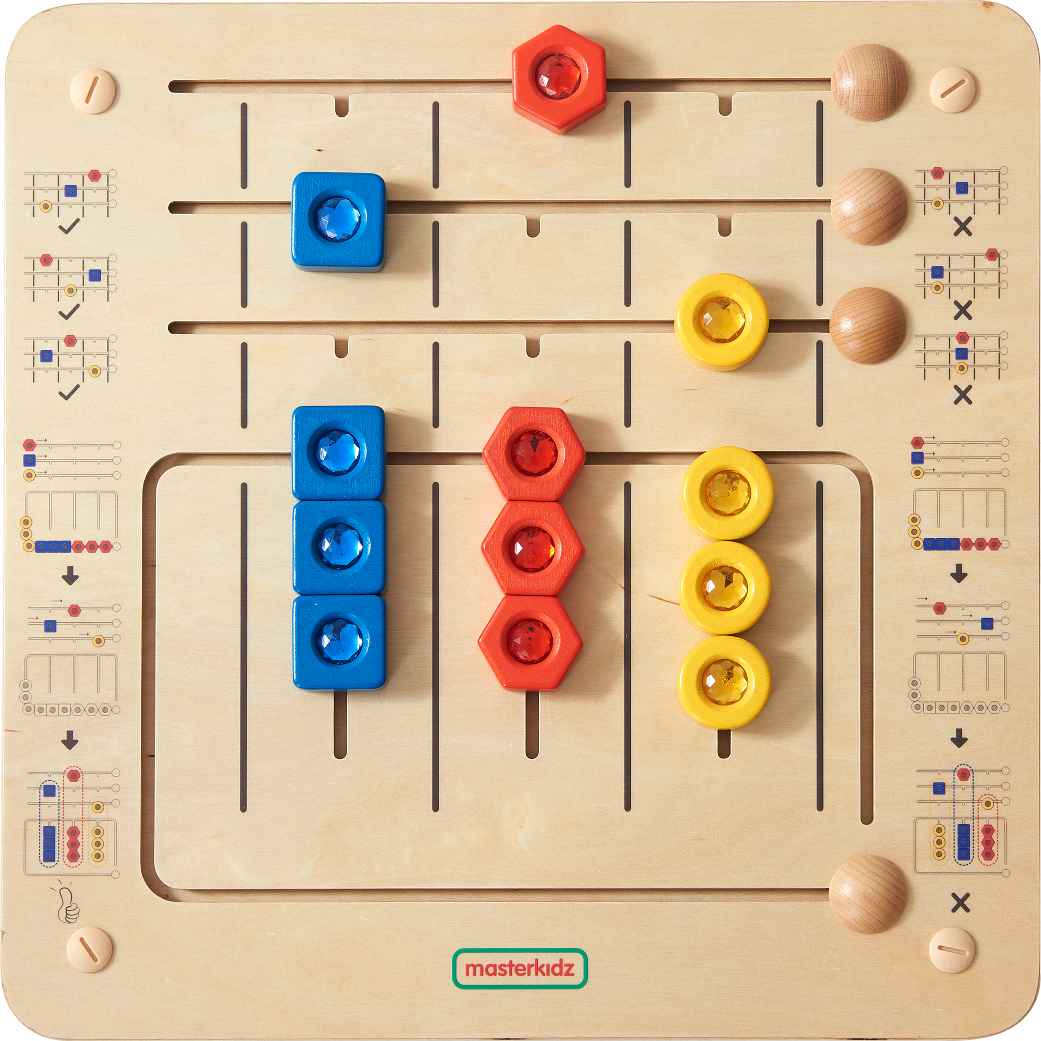 Masterkidz Wall Elements - Shape Sorting