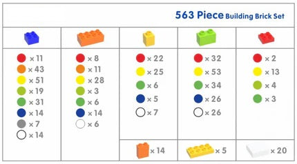 Custom Made Kinderbrick Indoor Play Wall Panel